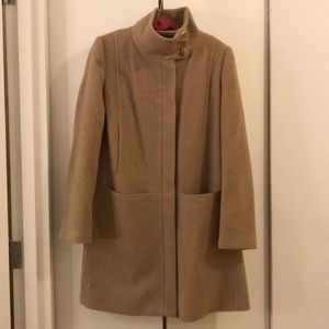 Beige Wool Coat